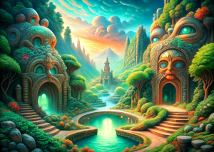 A mysterious ancient cave harbors enigmatic creatures from ancient times. It continuously loops individuals through time unless they can recall the difference from their previous attempt. Otherwise, they remain trapped until death.