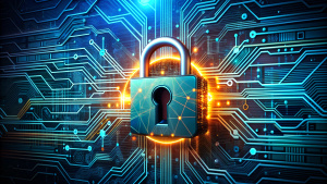 cyber Padlock circuit board security