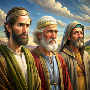CLIP ANIMADO, NOE, DANIEL Y JOB SEGUN LA BIBLIA.