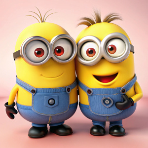 minion couple in love