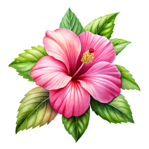 Hibiscus
pink
