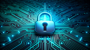 cyber Padlock circuit board security