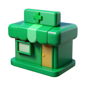drugstore green