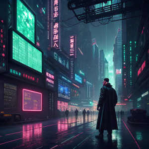 Concept art for The Matrix. Vibrant cyberpunk visuals, including digital interfaces, action scenes, mood boards, escape themes, love stories, urban cages, and code elements. Dark and futuristic aesthetic.