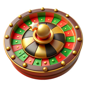 casino roulette with mexican decorations