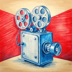 old movie player 