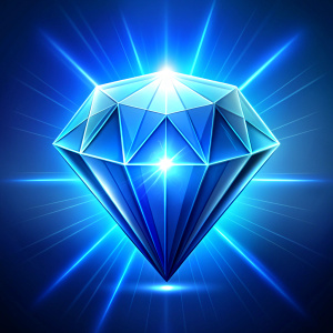 diamand blue without background wallpaper game style casino