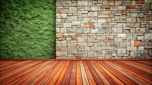 stone wall hight - high-definition - brown and black wood wall- old nature stone grey background 