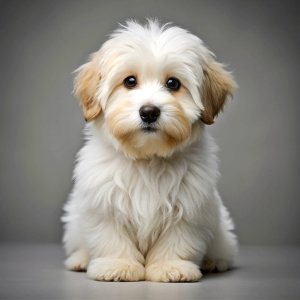 Cute puppy Coton De Tulear