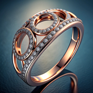 mini thin diamond ring