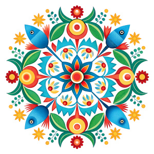 
folk pattern