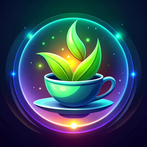 logo for tea shop