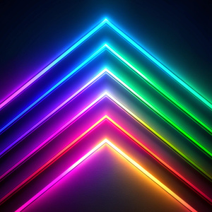 neon LINES colours