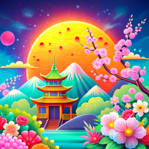 the weather is chinese style Start of Spring