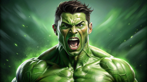 Cristiano Ronaldo in Hulk form