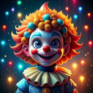 funny cute clown