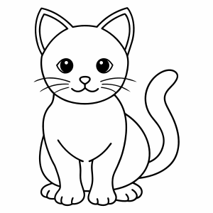a kawaii cat