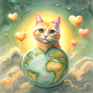 cat on earth 