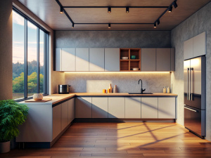 minimalist kitchen