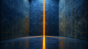 Minimalist Wall, perfect lines, crude oil