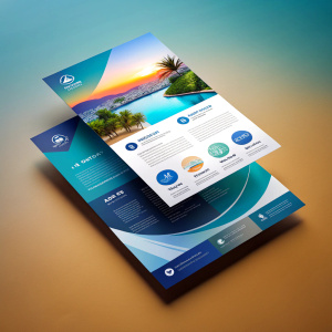 flyer design mockup
