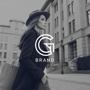 The 'G Brand' logo, sleek and modern, features an uppercase letter G with a minimalist design.