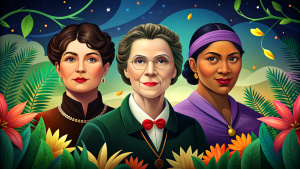 Women's History Month. Celebrated annual in March, to mark women’s contribution to history