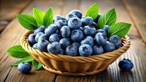 delicious blueberries 