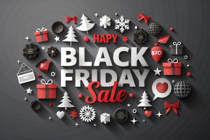 1310) Black Friday vector illustration in paper cut style. For a poster or banner and greeting card.
.
.friday, black, background, christmas, icon, abstract, vector, business, design, banner, paper, vintage, illustration, concept, wall, label, poster, sale, template, marketing, grunge, card, tag, web, sign, holiday, modern, shop, discount, new, offer, retail, season, holidays, decoration, price, promotion, greeting, big, clearance, cut, final, header, mega, message, project, special, style, supe