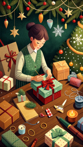 gift making illustration