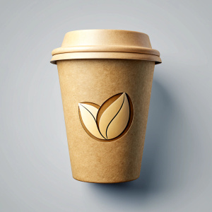 By SEON, take away coffee logo