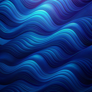 создай волнистый фон в темно-синих цветах
