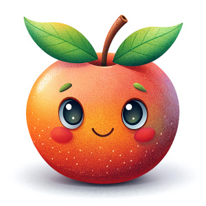 cute apple