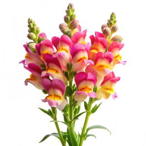Snapdragon on white background - Recraft