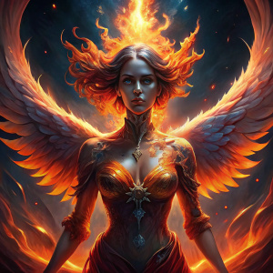 mujer fenix renaciendo