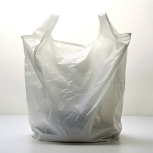 empty plastic bag