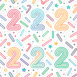 Y2K colorful line doodle shape seamless pattern. Creative minimalist style art background for children or trendy design with basic shapes. Simple childish scribble backdrop.