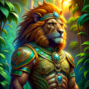 Handsome Warrior LION