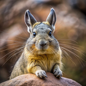 Viscacha waving tired