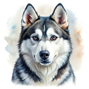 a  husky