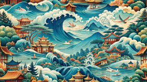 Create cool Asian ocean