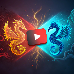 Creative digital artwork for Adrix 10's YouTube channel. Vibrant colors, intricate fantasy elements, sleek and modern design.