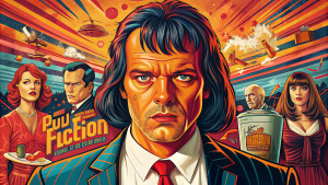  Pulp Fiction  FLM 1950s Super Panavision 70 film, in color.   Quentin Tarantino   