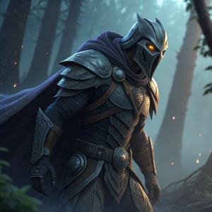 High-definition render of Dota 2's Nightstalker character. Detailed sculpt in ZBrush software.