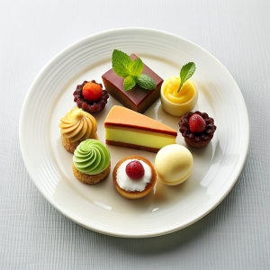 dessert plate