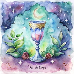 TAROT CARDS, DOS DE COPAS