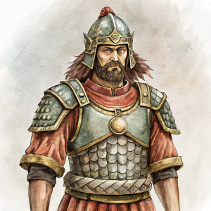 Cuman warrior armor set
