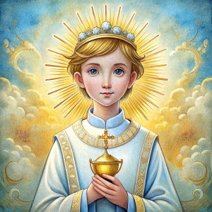 dibujo de comunion