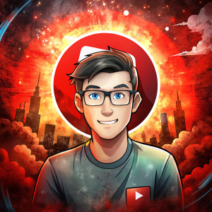 Make a picture for the YouTube channel. With a YouTube avatar