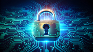 cyber Padlock circuit board security